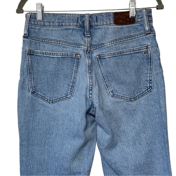 Madewell Women's Straight Leg Jeans - Light Blue - Picture 5 of 9